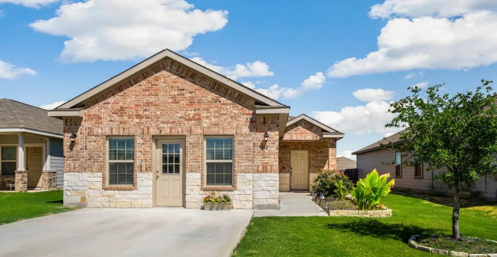 Garage converted into ADU in Los Angeles with new entry door windows and finished exterior design